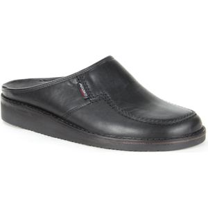 Amako - 580 - Slippers - Zwart - Leer