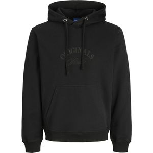 Jack & Jones - JORBLEECKER BRANDING SWEAT HOOD BF PLS - Hoodie - Zwart