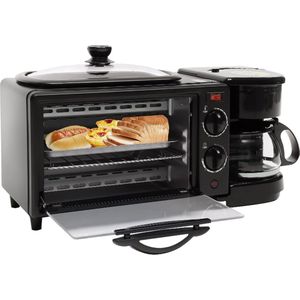 9L ontbijtmachine, 3-in-1 multifunctionele sandwich-ontbijtmachine