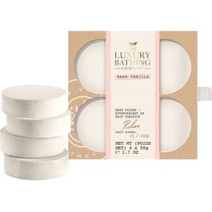 Vanilje Relax vannitabletid vanilje 4x 50g