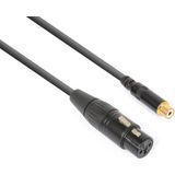 PD Connex XLR (v) - Tulp 1x RCA (v) kabel - 0,15 meter