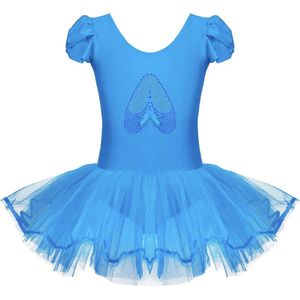 Balletpakje Sarah - turquoise - maat 140/146