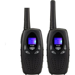 Velox Walkie Talkie - Kinderen - 500m - Zwart