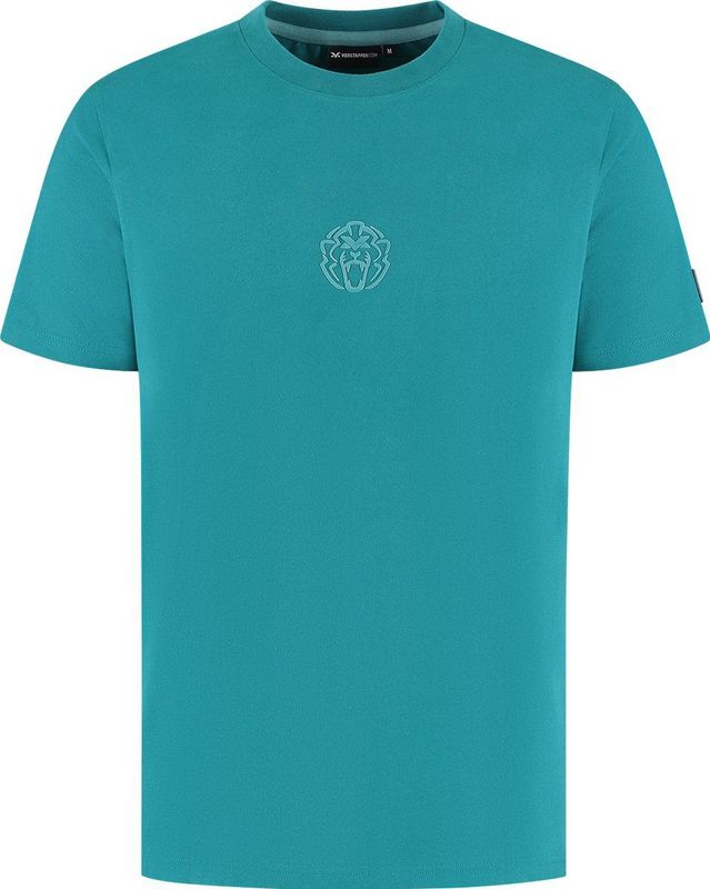 T-shirt - Teal - Unleash The Lion - Max Verstappen