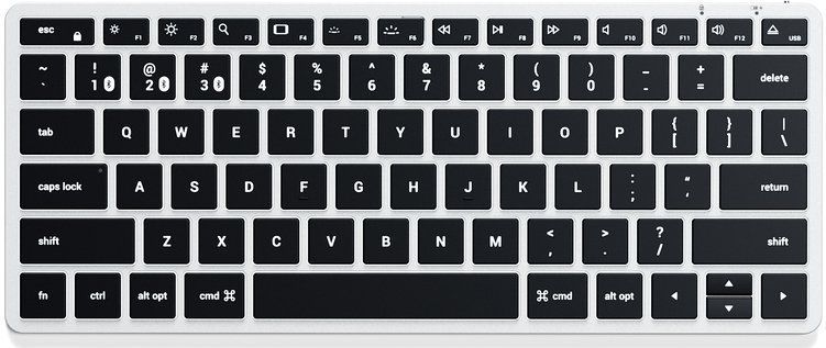 Satechi Slim X1 Bluetooth Keyboard - draadloos - verlichte toetsen - ultracompact