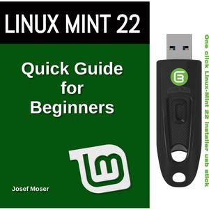 Linux-mint 22 Custom Usb Automatic installer + English Manual Book.