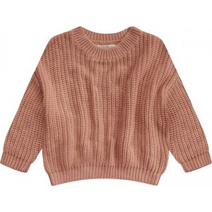Your Wishes Knit Nevada Truien & Vesten Meisjes - Sweater - Hoodie - Vest- Roze - Maat 80
