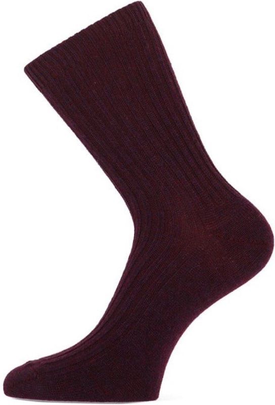Marc Marcs - Sokken - Aubergine - Cashmere