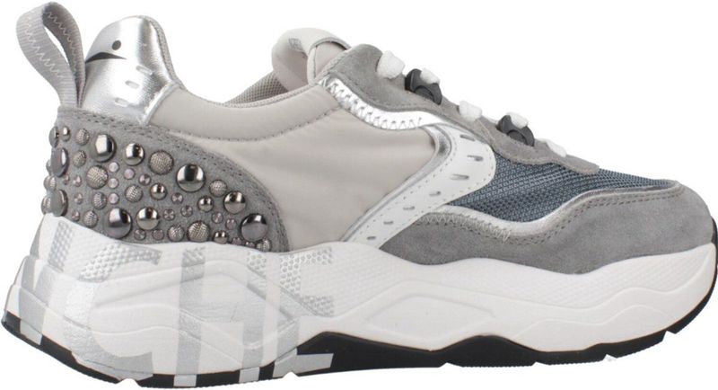 Voile Blanche, Dames, Schoenen, Grijs, Maat: 36 EU Leer,