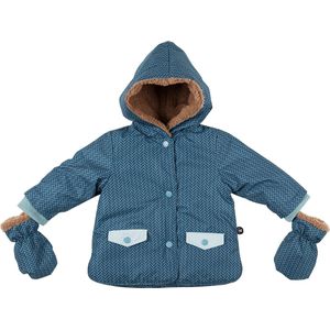 Ducksday - jas -  waterdicht voor baby - peuter - unisex - Ranger - Blauw – 80