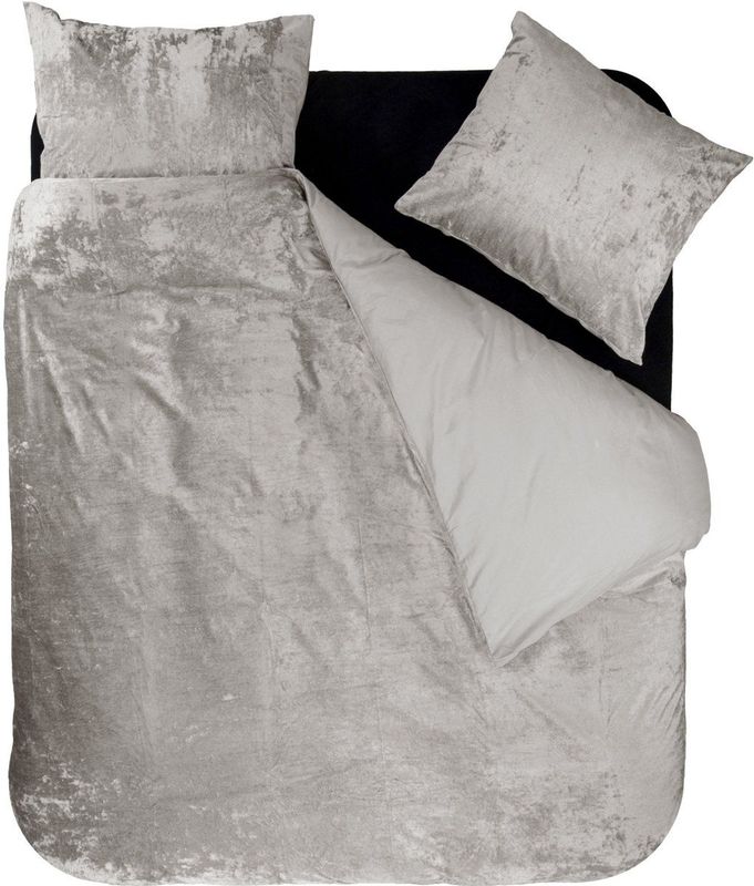 Dekbedovertrek - Katoen - Grijs - 240x220 cm
