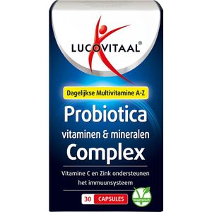 Lucovitaal Probiotica vitamine & mineralen complex (30ca)