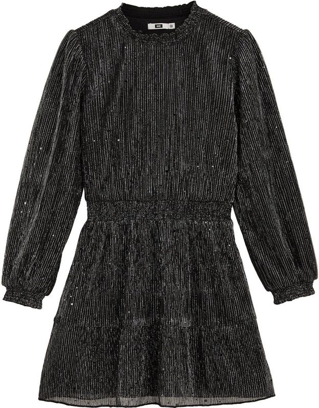 WE Fashion - Galajurk - Zwart - Met Glittergaren