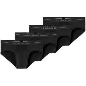 Schiesser Heren rio-slip / onderbroek 4 pack Cotton Flex