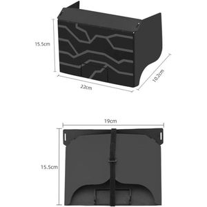 Zonnescherm voor Drone afstandsbediening - Zonnekap voor DJI Drones - Verbeterde zichtbaarheid en bescherming - Compatibel met diverse modellen - Handige platte standaard - Afmetingen 22x10cm - Ideaal voor buiten gebruik