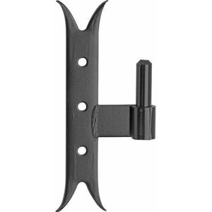 Artitec - Plaatduim DIN Links - Zwart - IJzer