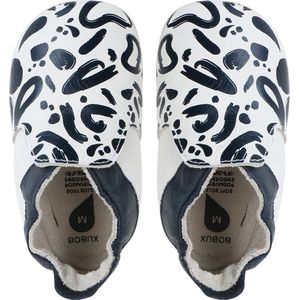 Bobux - Soft Soles - Abstract navy + white - Babyslofjes - EU 18