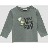 s.Oliver - T-Shirt - Lange Mouwen - Peanuts® Print