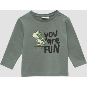 s.Oliver - T-Shirt - Lange Mouwen - Peanuts® Print
