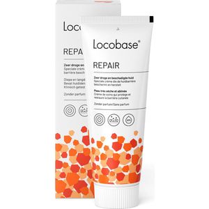 Locobase Repair crème voordeelverpakking- Verzorging zeer droge huid- Voordeelverpakking 2 x 1 tube 100g