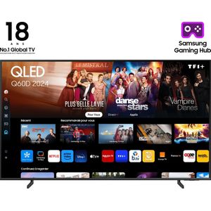 Samsung TQ85Q60DAU 2,16 m (85"") 4K Ultra HD Smart TV Wifi Titanium