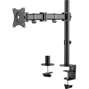 Deltaco ARM-0303 Monitor Arm - Bureaustandaard - 13-27 inch - Zwart