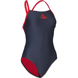 Aquasphere Essential Fly Back - Badpak - Dames - Rood/Grijs - 42