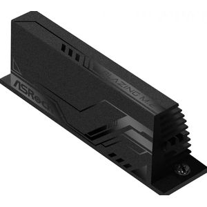 ASRock Blazing M.2 Type 2 - Fan-Heatsink - Geoptimaliseerd voor PCIe Gen5 SSD - zwart