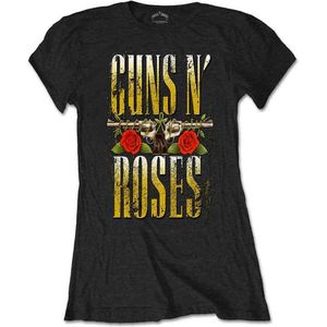Guns N' Roses - Big Guns Dames T-shirt - XL - Zwart