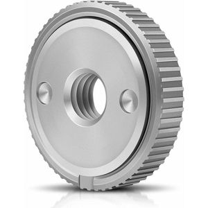 Mmgoqqt Snelle Klemopname Moer - M14 Schroefdraad - Voor Hoekschuifmachines AEG- Black - Decker- Dewalt- Flex- Hitachi-Metabo- Makita