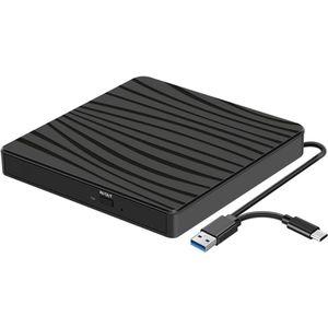 DailySupplies® Externe DVD Speler voor Laptop - CD Brander - Plug & Play