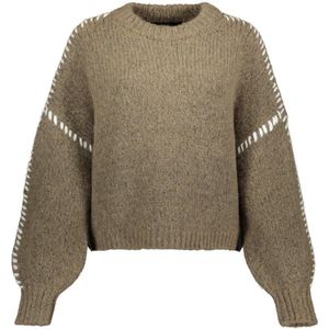 Vero Moda - Vmzen LS O-neck Pullover - Fungi - Dames