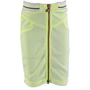 Kidz-Art Meisjes Rok - Neon Yellow - Maat 92
