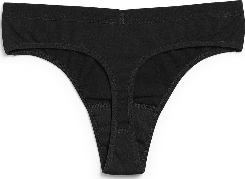 ImseVimse - Imse - Menstruatieondergoed - Zwart - STRING Period Underwear