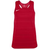 Nike - Stock Dry Miler - Mouwloos T-shirt - Rood