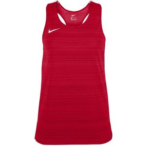 Nike - Stock Dry Miler - Mouwloos T-shirt - Rood