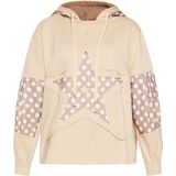 usha - Hoodie - Met Sterrenpatches en Bloemenprint