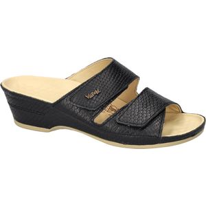 Vital -Dames - zwart - slippers & muiltjes - maat 38