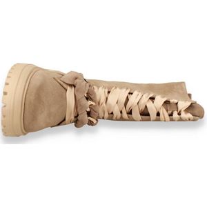 Crinkles Dames Boot Taupe TAUPE 39