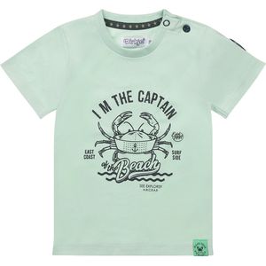 Dirkje T-shirt T-shirt Ss met Printopdruk Mintgroen