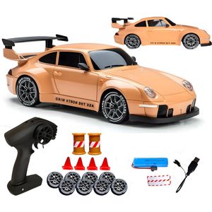 RC Drift Auto 1:20 4WD - 20 KM/H - LED Verlichting - 2 Batterijen - Speelgoed Auto