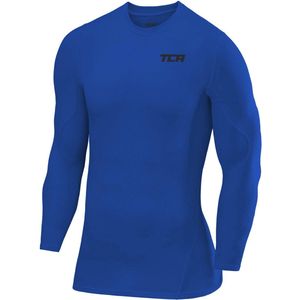 TCA - SuperThermal - Compressie Basislaag Top - Helderblauw - Lange Mouw