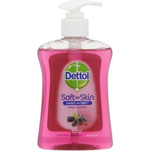 Dettol Handzeep - Winterbessen - Soft on Skin - 250 ml - Voordeel Set van 6 stuks
