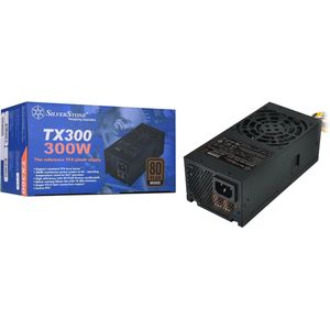 300W TFX serie pc-voeding - 80 Plus Brons, geluidsarm met 80 mm ventilator