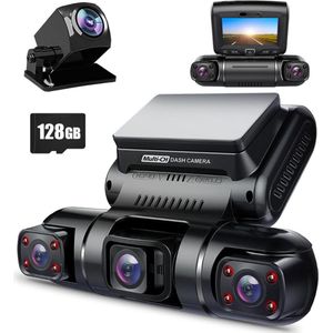 Dashcam - Daschcams - Auto - Camera - Vooruit - Achteruit - Video - Autobeveiliging - Parkeerbeveiliging - Recording - Dag en Nacht - Schadepreventie