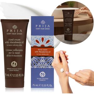 PRIJA VOCHTINBRENGENDE handcrème met macadamia-olie VEGAN 75 ml