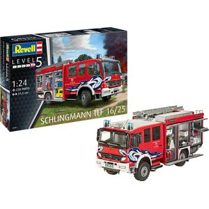 1:24 Revell 07586 Mercedes-Benz Schlingmann TLF 16/25 - Brandweerwagen Plastic Modelbouwpakket