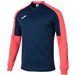 Joma Eco Championship Sweatshirt Met Halve Rits Blauw Jongen