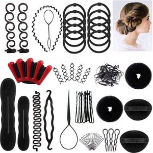 Styling tool haarclip-Haar Styling hulpstuk - haarclip tool -Haar style hulpstuk - Styling tool haarclip Lus invlechten-Haarstylingset-Haarontwerp -Styling Tools Accessoires-DIYHaaraccessoires