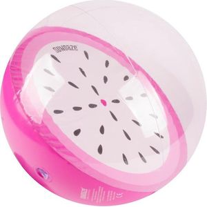 Sundaze Strandbal Passievrucht - Roze bal - Half doorzichtig - Ø30 Cm